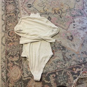 FREE PEOPLE INTIMATELY MOCK NECK BODYSUIT